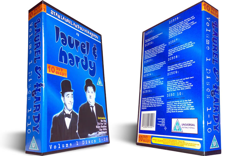 Laurel and Hardy 16 DVD Collectors Boxset
