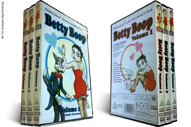 Betty Boop Cartoon DVD Set