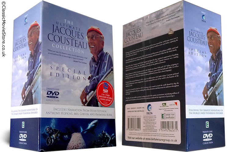 Jacques Cousteau DVD