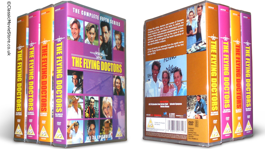 The Flying Doctors 5-8 DVD Set.